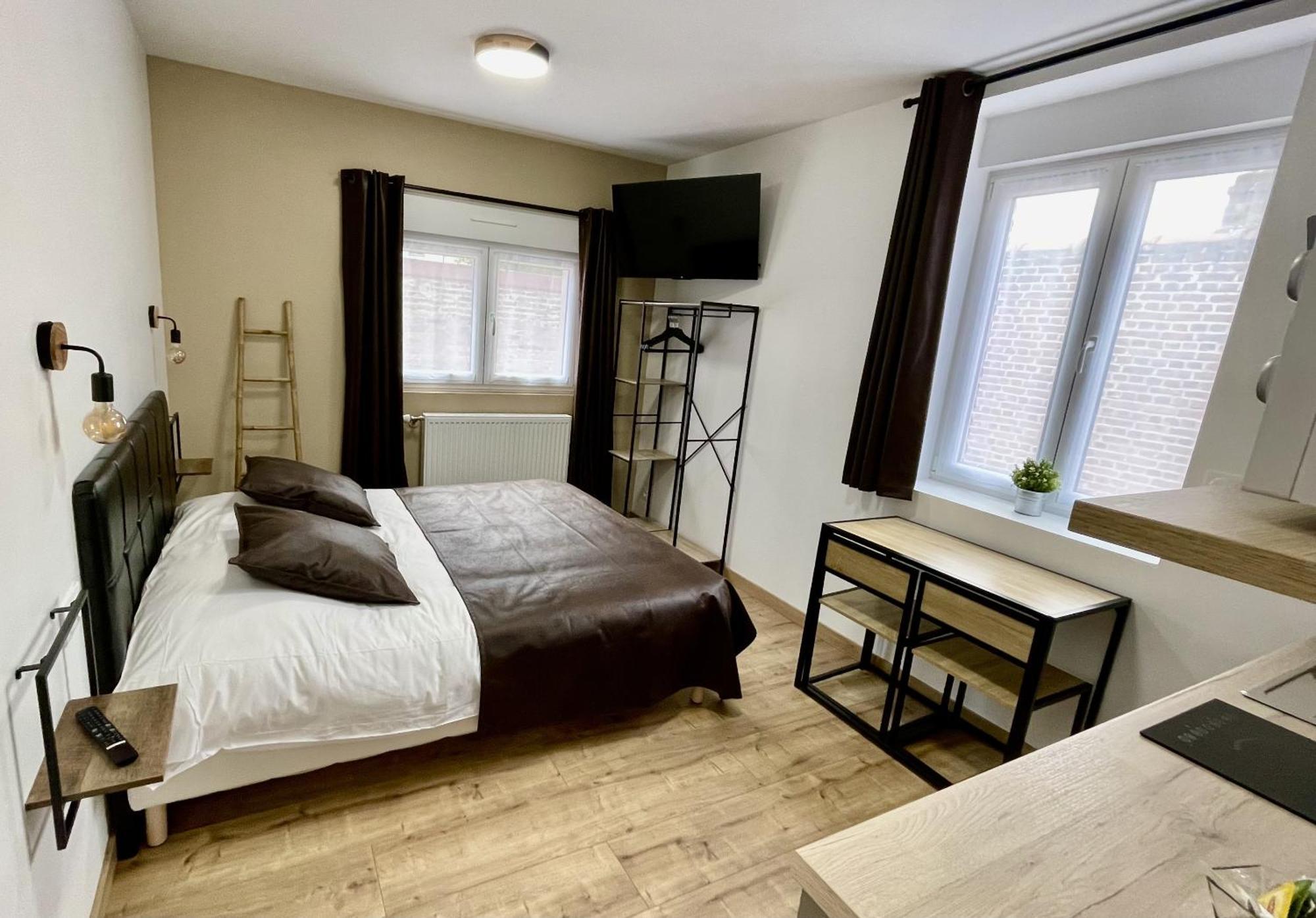 Appart Hotel Gambetta Lens Rum bild